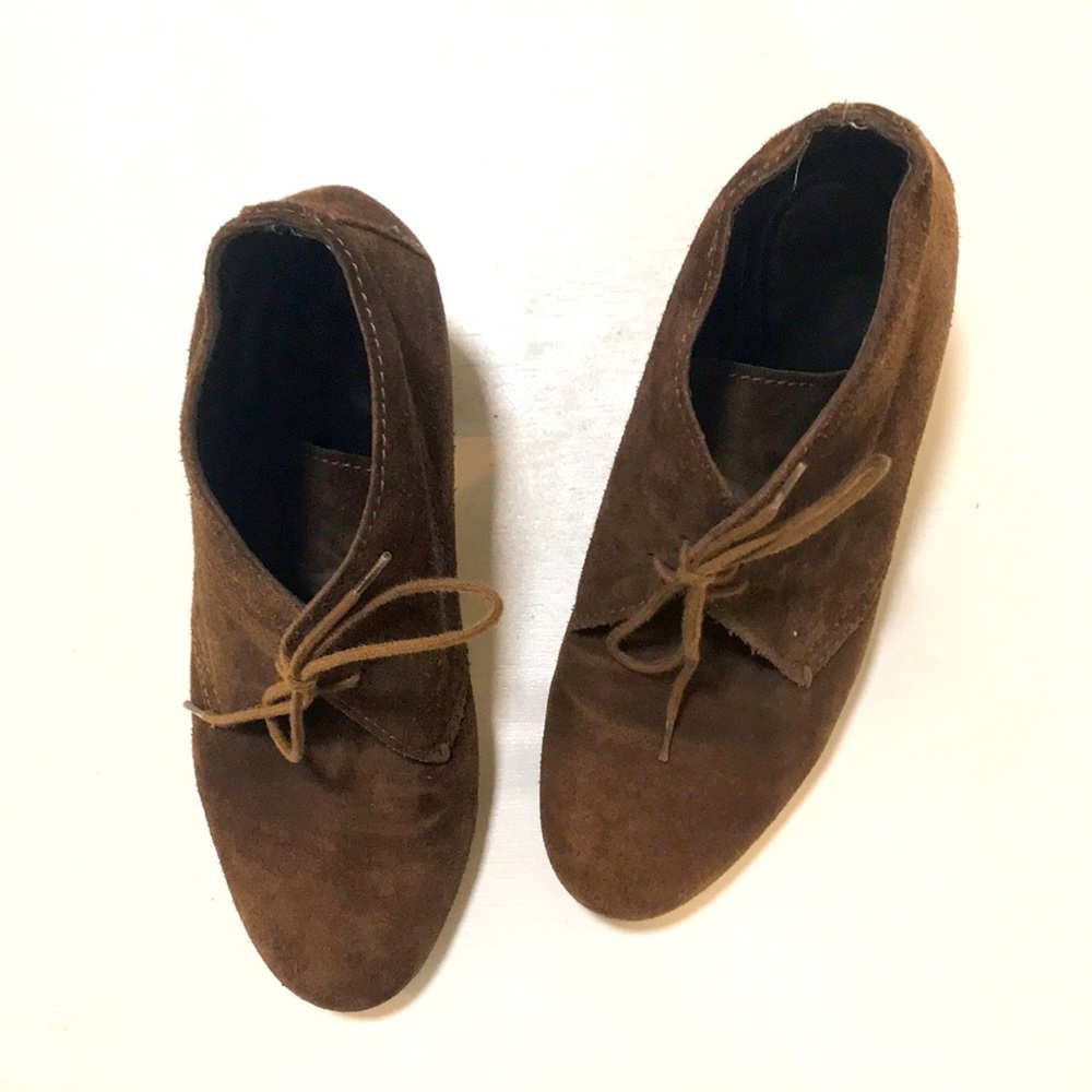 Madewell Suede Heeled Booties